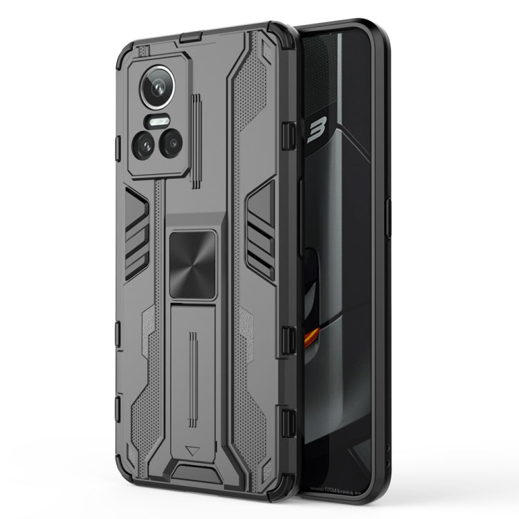 Supersonic PC + TPU Shock-proof Protective Phone Case with Holder, For OPPO Realme GT Neo3 5G China, For vivo iQOO Neo6 5G China