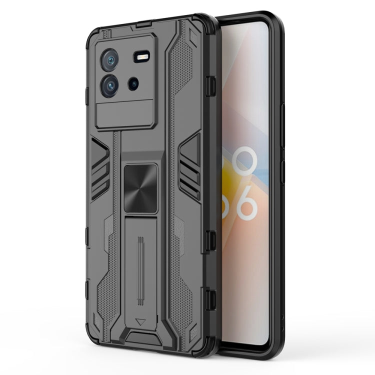 Supersonic PC + TPU Shock-proof Protective Phone Case with Holder, For OPPO Realme GT Neo3 5G China, For vivo iQOO Neo6 5G China