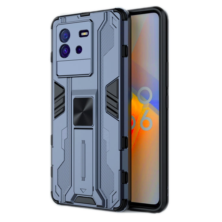 Supersonic PC + TPU Shock-proof Protective Phone Case with Holder, For OPPO Realme GT Neo3 5G China, For vivo iQOO Neo6 5G China