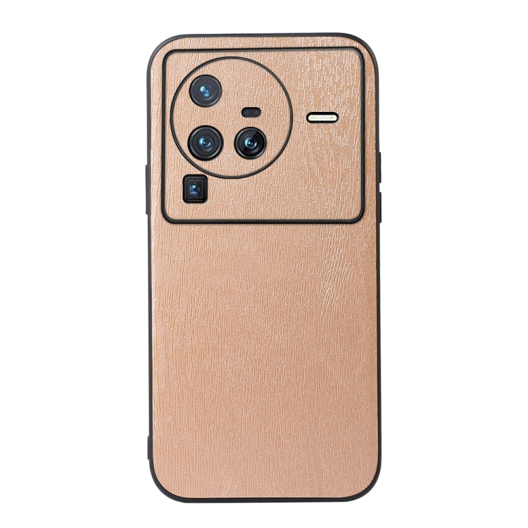 Wood Texture PU Phone Case, For OPPO A16, For OPPO A76, For Vivo X80 Pro, For Vivo X80