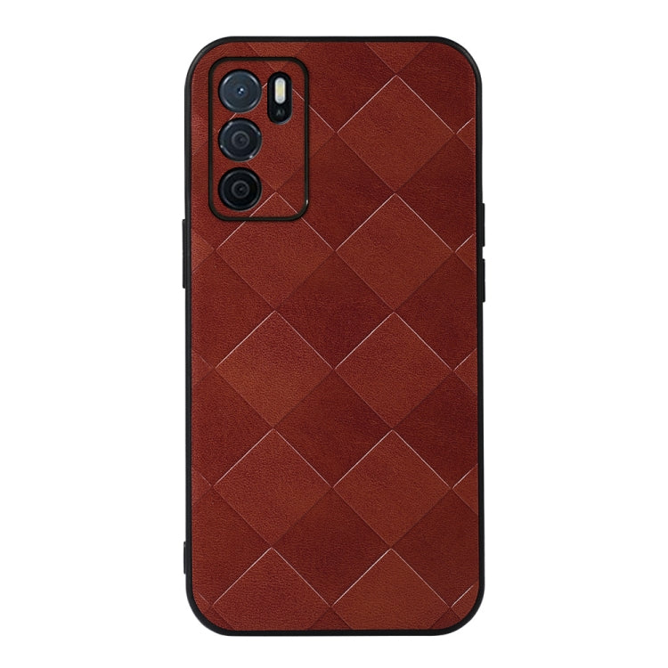 Weave Plaid PU Phone Case, For OPPO A16, For OPPO A76, For Vivo X80 Pro, For Vivo X80