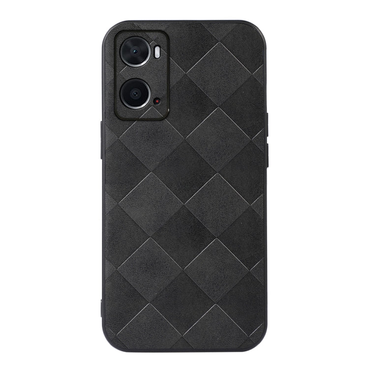 Weave Plaid PU Phone Case, For OPPO A16, For OPPO A76, For Vivo X80 Pro, For Vivo X80