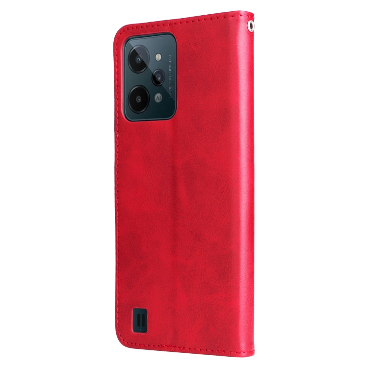 Fashion Calf Texture Zipper Horizontal Flip Leather Case, For OPPO Realme C31, For OPPO Reno7 Pro 5G China & Global