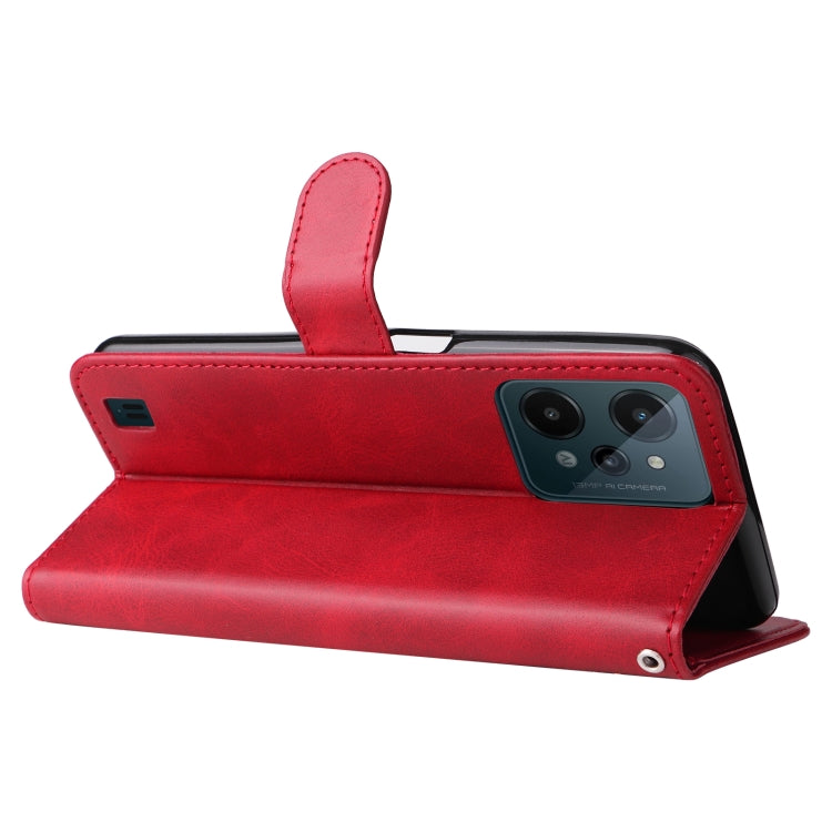 Fashion Calf Texture Zipper Horizontal Flip Leather Case, For OPPO Realme C31, For OPPO Reno7 Pro 5G China & Global