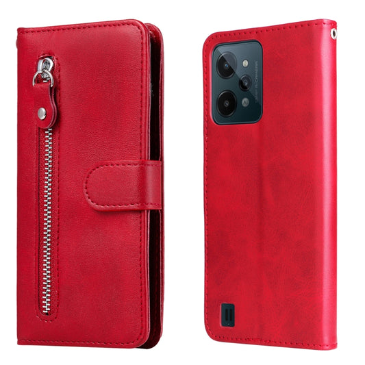 Fashion Calf Texture Zipper Horizontal Flip Leather Case, For OPPO Realme C31, For OPPO Reno7 Pro 5G China & Global