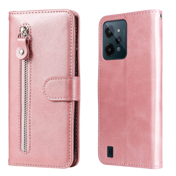 Fashion Calf Texture Zipper Horizontal Flip Leather Case, For OPPO Realme C31, For OPPO Reno7 Pro 5G China &amp; Global