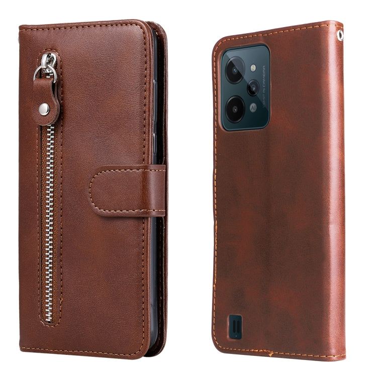 Fashion Calf Texture Zipper Horizontal Flip Leather Case, For OPPO Realme C31, For OPPO Reno7 Pro 5G China &amp; Global