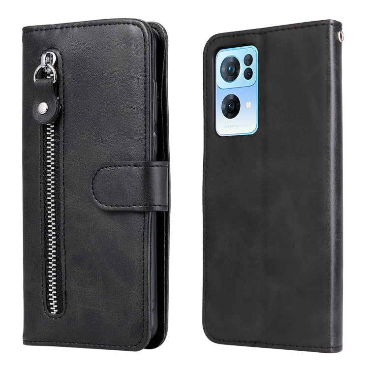 Fashion Calf Texture Zipper Horizontal Flip Leather Case, For OPPO Realme C31, For OPPO Reno7 Pro 5G China &amp; Global