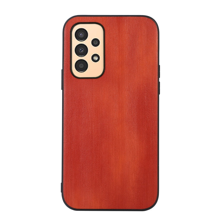 Yellow Cow Texture PU Phone Case, For Samsung Galaxy A13 4G