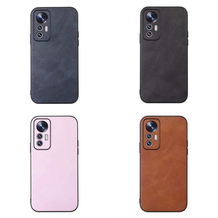 Cowhide Texture PU Phone Case