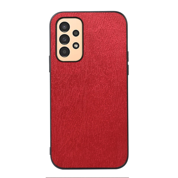 Wood Texture PU Phone Case