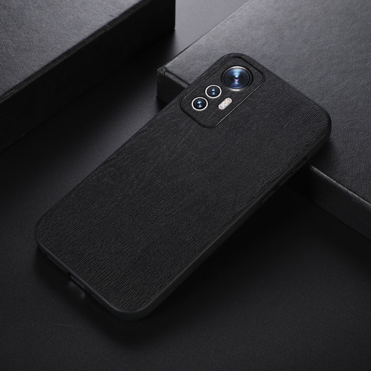 Wood Texture PU Phone Case