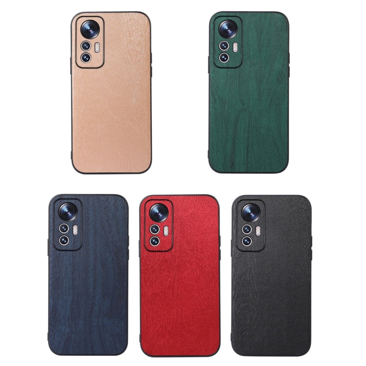 Wood Texture PU Phone Case