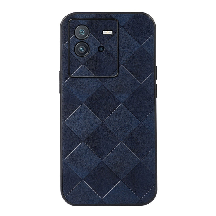 Weave Plaid PU Phone Case, For vivo iQOO Neo6, For Xiaomi 12 Lite, For Samsung Galaxy A13 4G, For Samsung Galaxy M23 / F23 5G