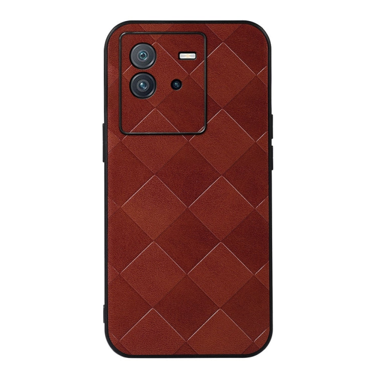 Weave Plaid PU Phone Case, For vivo iQOO Neo6, For Xiaomi 12 Lite, For Samsung Galaxy A13 4G, For Samsung Galaxy M23 / F23 5G