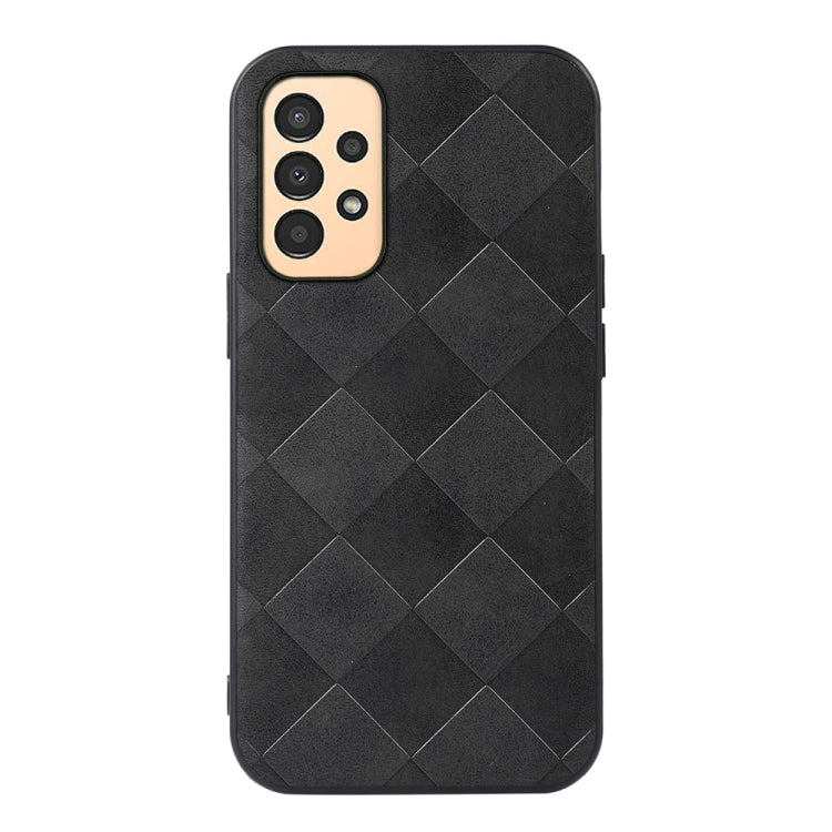 Weave Plaid PU Phone Case