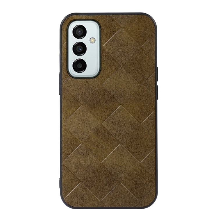 Weave Plaid PU Phone Case, For vivo iQOO Neo6, For Xiaomi 12 Lite, For Samsung Galaxy A13 4G, For Samsung Galaxy M23 / F23 5G