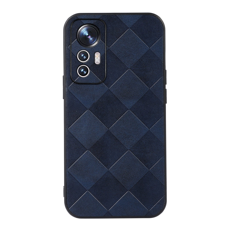 Weave Plaid PU Phone Case
