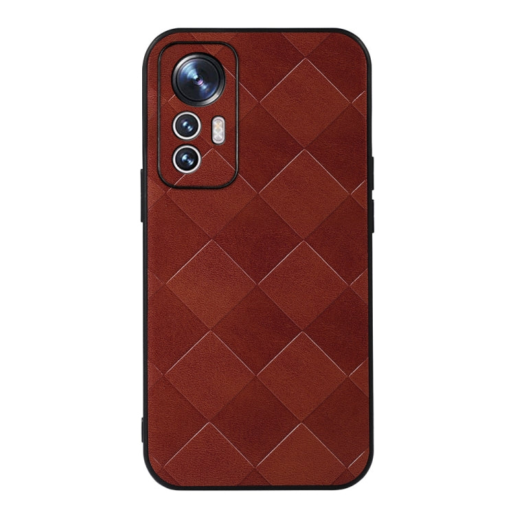 Weave Plaid PU Phone Case, For vivo iQOO Neo6, For Xiaomi 12 Lite, For Samsung Galaxy A13 4G, For Samsung Galaxy M23 / F23 5G