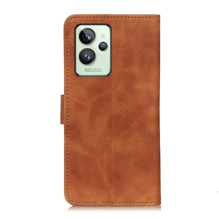 KHAZNEH Retro Texture Horizontal Flip Leather Phone Case, For OPPO Realme GT2 Pro, For TCL 30 Z, For Honor 50 SE / Huawei Nova 9 SE, For Xiaomi Poco F4 GT 5G