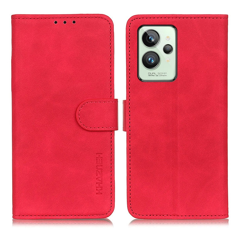 KHAZNEH Retro Texture Horizontal Flip Leather Phone Case, For OPPO Realme GT2 Pro, For TCL 30 Z, For Honor 50 SE / Huawei Nova 9 SE, For Xiaomi Poco F4 GT 5G