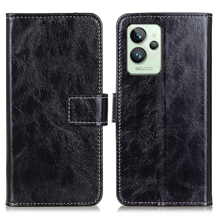 Retro Crazy Horse Texture Leather Phone Case, For OPPO Realme GT2 Pro, For Xiaomi Poco F4 GT 5G