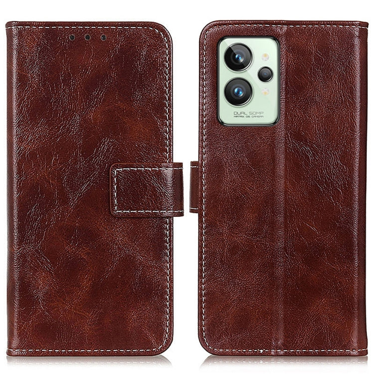 Retro Crazy Horse Texture Leather Phone Case, For OPPO Realme GT2 Pro, For Xiaomi Poco F4 GT 5G