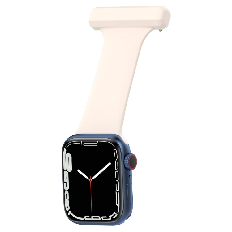 Silicone Nurse Watch Band For Apple Watch Series, 7 41mm / 6&amp;SE&amp;5&amp;4 40mm / 3&amp;2&amp;1 38mm, 7 45mm / 6&amp;SE&amp;5&amp;4 44mm / 3&amp;2&amp;1 42mm