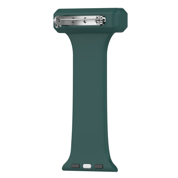 Silicone Nurse Watch Band For Apple Watch Series, 7 41mm / 6&amp;SE&amp;5&amp;4 40mm / 3&amp;2&amp;1 38mm, 7 45mm / 6&amp;SE&amp;5&amp;4 44mm / 3&amp;2&amp;1 42mm