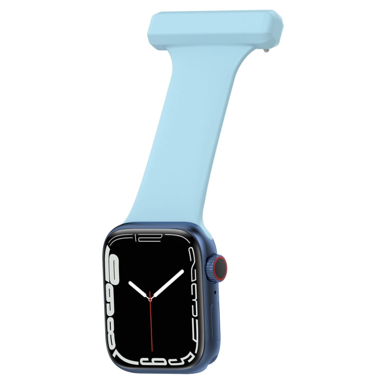 Silicone Nurse Watch Band For Apple Watch Series, 7 41mm / 6&amp;SE&amp;5&amp;4 40mm / 3&amp;2&amp;1 38mm, 7 45mm / 6&amp;SE&amp;5&amp;4 44mm / 3&amp;2&amp;1 42mm