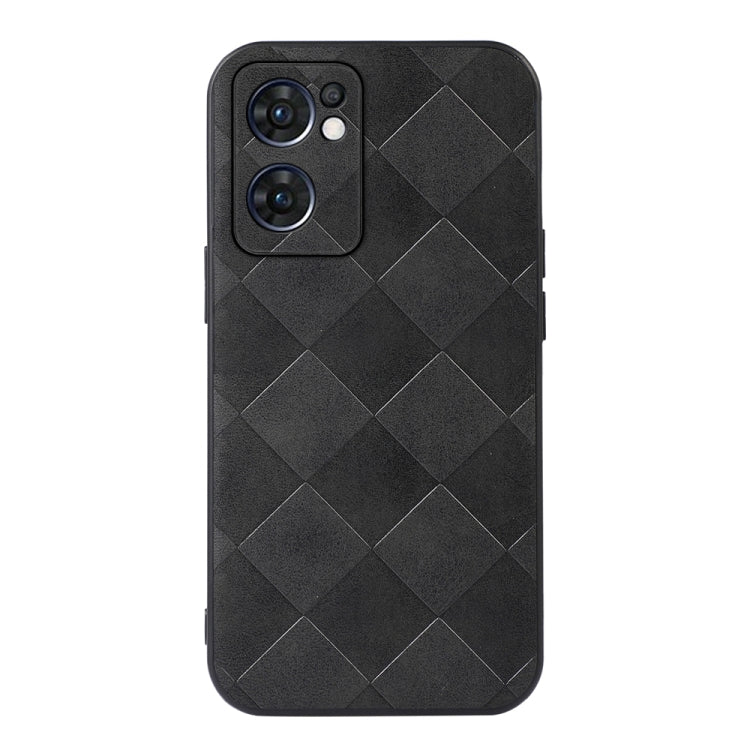 Weave Plaid PU Phone Case, For OPPO Reno7 5G International Version / Find X5 Lite, For OPPO Reno7 5G Chinese Version, For OPPO Reno7 Pro, For Sony Xperia 1 IV