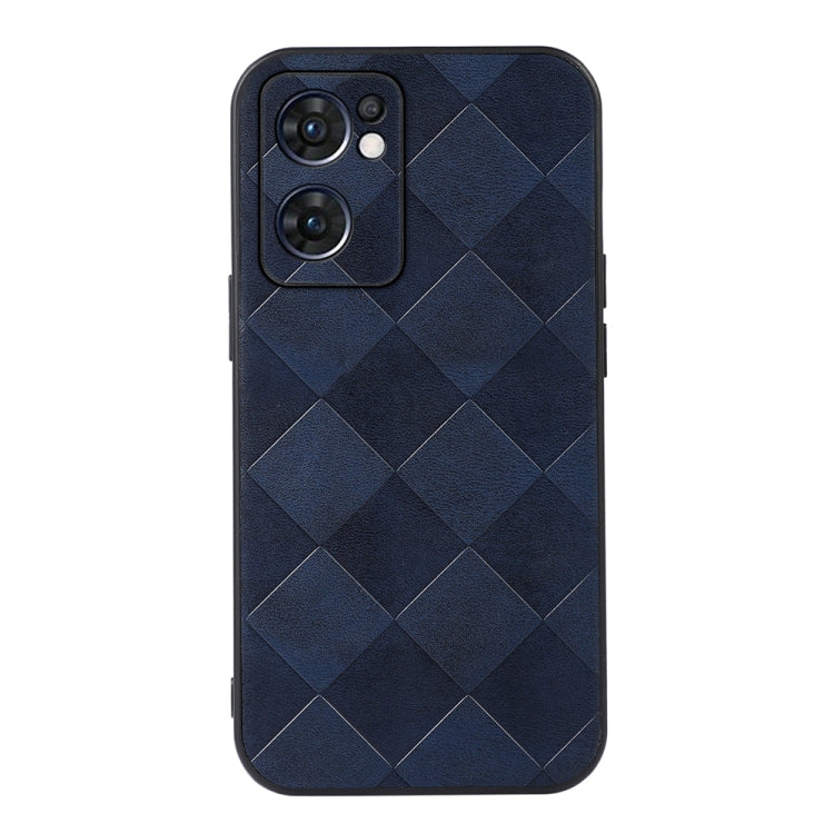 Weave Plaid PU Phone Case, For OPPO Reno7 5G International Version / Find X5 Lite, For OPPO Reno7 5G Chinese Version, For OPPO Reno7 Pro, For Sony Xperia 1 IV