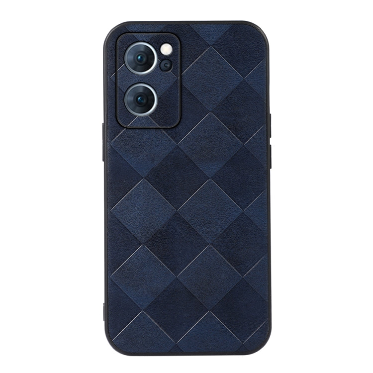 Weave Plaid PU Phone Case, For OPPO Reno7 5G International Version / Find X5 Lite, For OPPO Reno7 5G Chinese Version, For OPPO Reno7 Pro, For Sony Xperia 1 IV, For Samsung Galaxy M33 5G