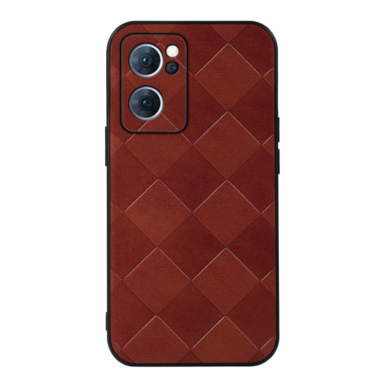 Weave Plaid PU Phone Case, For OPPO Reno7 5G International Version / Find X5 Lite, For OPPO Reno7 5G Chinese Version, For OPPO Reno7 Pro, For Sony Xperia 1 IV