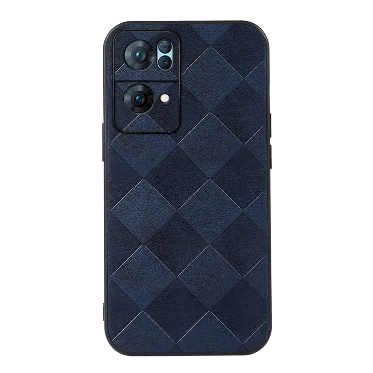 Weave Plaid PU Phone Case, For OPPO Reno7 5G International Version / Find X5 Lite, For OPPO Reno7 5G Chinese Version, For OPPO Reno7 Pro, For Sony Xperia 1 IV