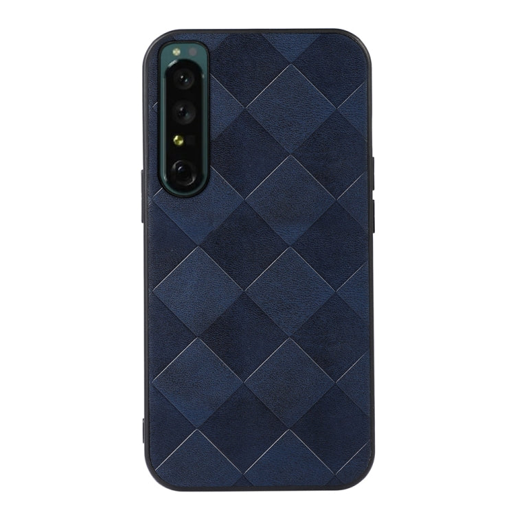 Weave Plaid PU Phone Case, For OPPO Reno7 5G International Version / Find X5 Lite, For OPPO Reno7 5G Chinese Version, For OPPO Reno7 Pro, For Sony Xperia 1 IV