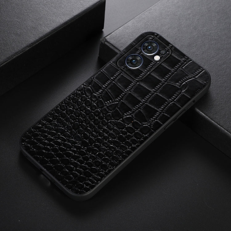 Crocodile Texture Genuine Leather Phone Case, For OPPO Reno7 5G International Version / Find X5 Lite, For OPPO Reno7 5G Chinese Version, For OPPO Reno7 Pro, For Sony Xperia 1 IV