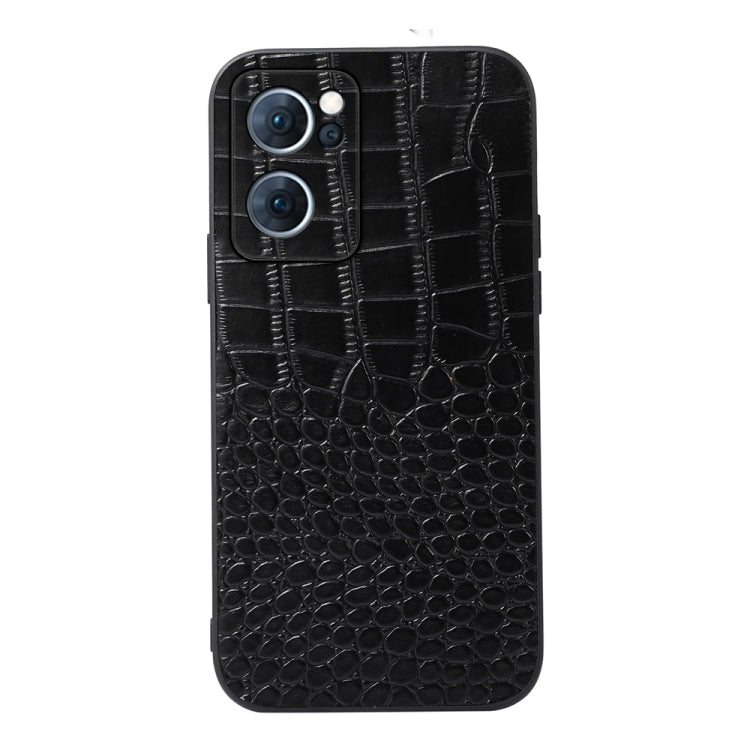 Crocodile Texture Genuine Leather Phone Case, For OPPO Reno7 5G International Version / Find X5 Lite, For OPPO Reno7 5G Chinese Version, For OPPO Reno7 Pro, For Sony Xperia 1 IV