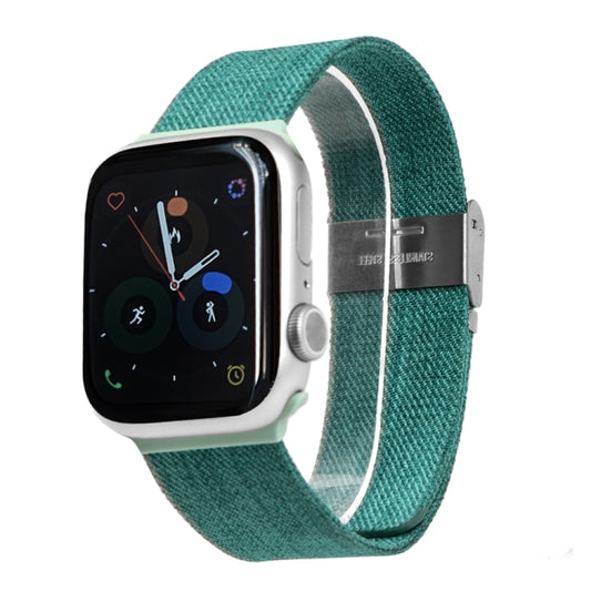 Cloth Watch Band For Apple Watch Series, 7 41mm / 6&amp;SE&amp;5&amp;4 40mm / 3&amp;2&amp;1 38mm, 7 45mm / 6&amp;SE&amp;5&amp;4 44mm / 3&amp;2&amp;1 42mm