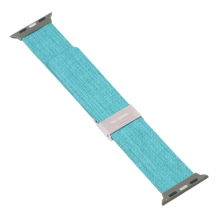 Cloth Watch Band For Apple Watch Series, 7 41mm / 6&amp;SE&amp;5&amp;4 40mm / 3&amp;2&amp;1 38mm, 7 45mm / 6&amp;SE&amp;5&amp;4 44mm / 3&amp;2&amp;1 42mm