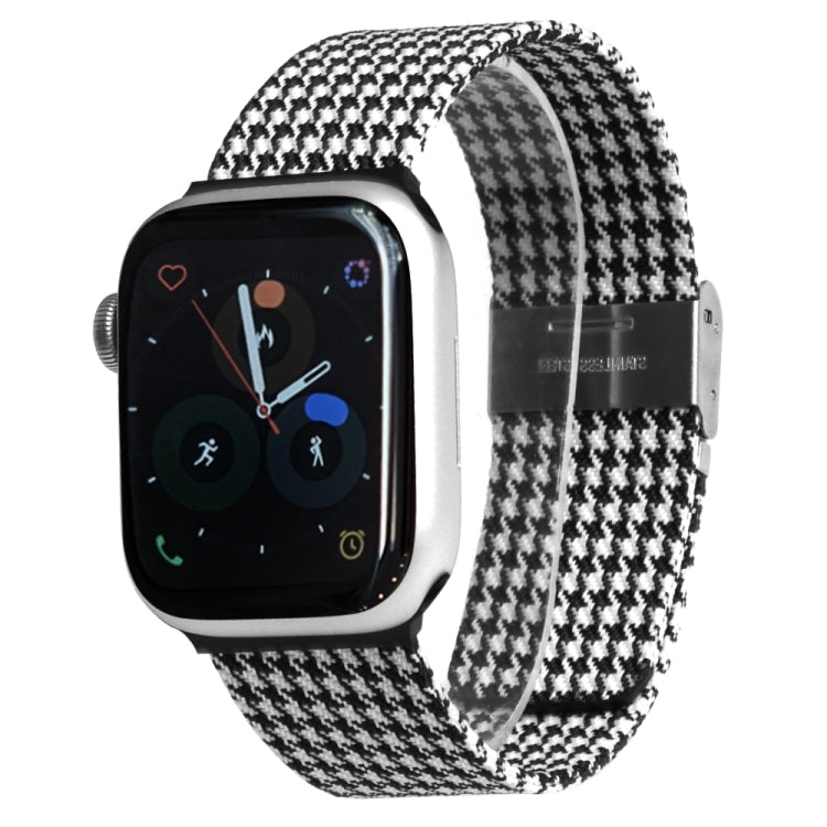Cloth Watch Band For Apple Watch Series, 7 41mm / 6&amp;SE&amp;5&amp;4 40mm / 3&amp;2&amp;1 38mm, 7 45mm / 6&amp;SE&amp;5&amp;4 44mm / 3&amp;2&amp;1 42mm