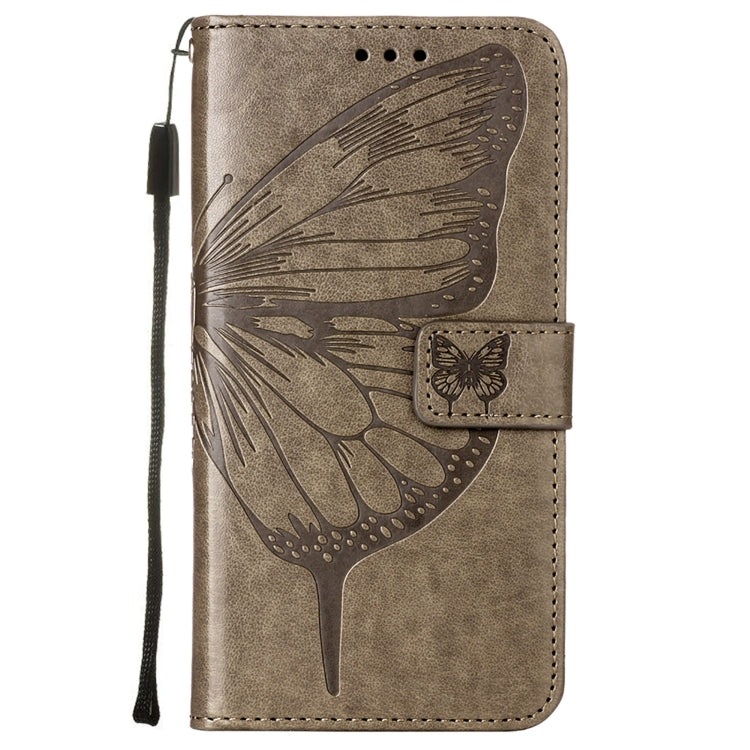 Embossed Butterfly Leather Phone Case, For Sony Xperia 10 IV, For Sony Xperia ACE III, For Xiaomi Redmi 10A, For Samsung Galaxy M33 5G