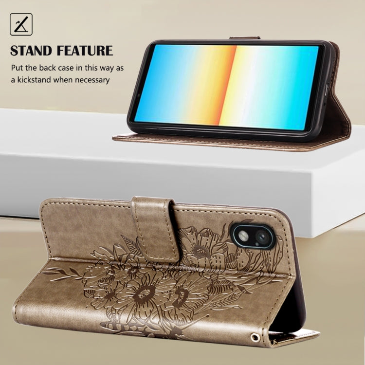 Embossed Butterfly Leather Phone Case, For Sony Xperia ACE III, For Xiaomi Redmi 10A, For Samsung Galaxy M33 5G