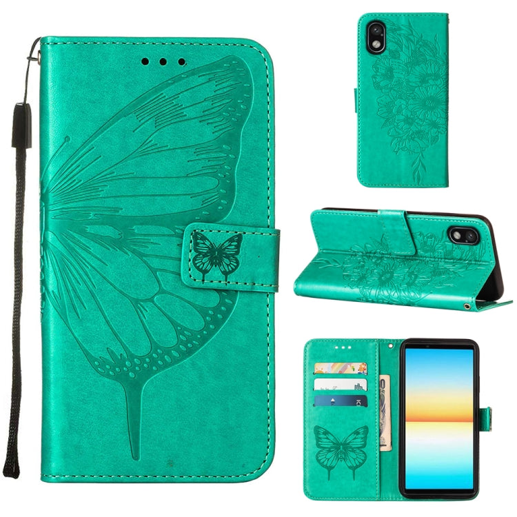 Embossed Butterfly Leather Phone Case, For Sony Xperia ACE III, For Xiaomi Redmi 10A, For Samsung Galaxy M33 5G