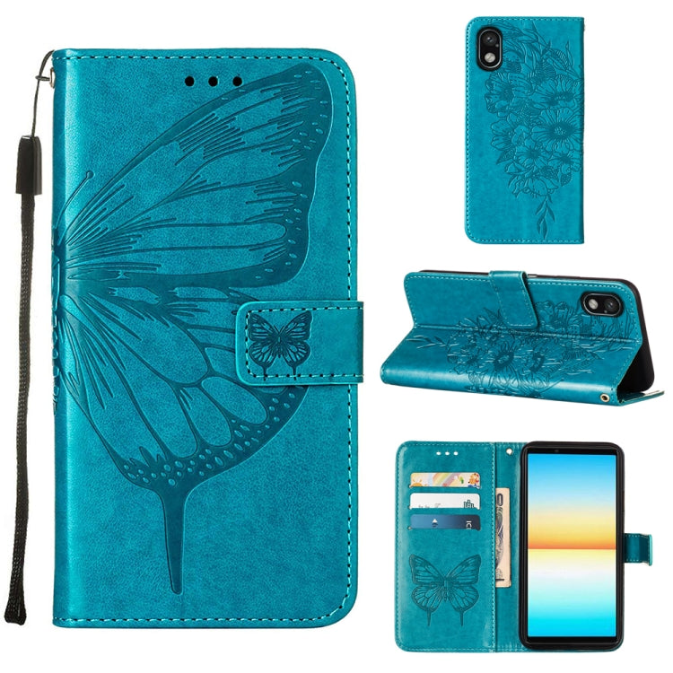 Embossed Butterfly Leather Phone Case, For Sony Xperia ACE III, For Xiaomi Redmi 10A, For Samsung Galaxy M33 5G