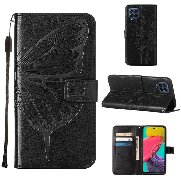 Embossed Butterfly Leather Phone Case, For Sony Xperia ACE III, For Xiaomi Redmi 10A, For Samsung Galaxy M33 5G