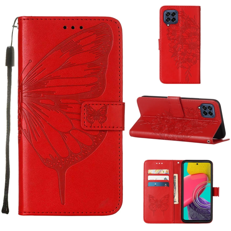 Embossed Butterfly Leather Phone Case, For Sony Xperia ACE III, For Xiaomi Redmi 10A, For Samsung Galaxy M33 5G