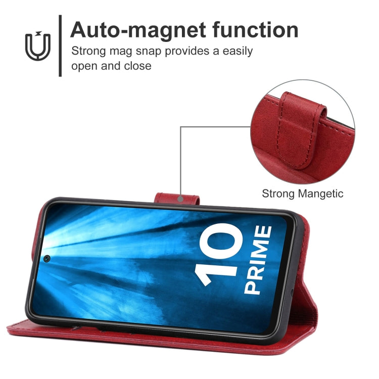 Leather Phone Case, For Xiaomi Redmi 10 Prime 2022