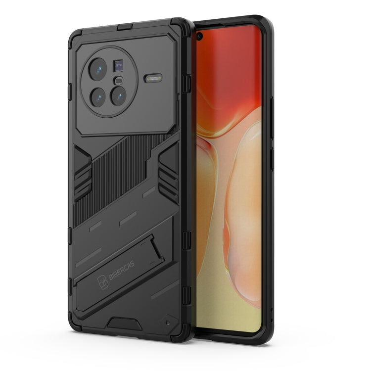 Punk Armor PC + TPU Phone Case with Holder, For vivo X80, For vivo X80 Pro, For Honor Play6T, For Honor X30i / Play6T Pro / X8