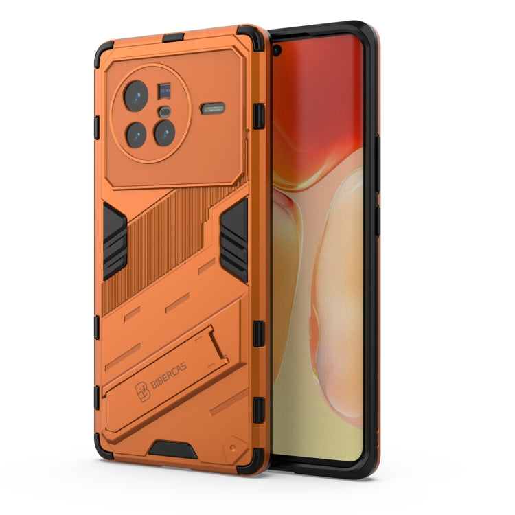 Punk Armor PC + TPU Phone Case with Holder, For vivo X80, For vivo X80 Pro, For Honor Play6T